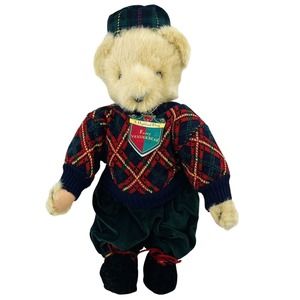 A Highland Fling Fuzzy Vanderbear Plush Bear 12" Scottish Dance Collection NABCO
